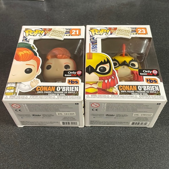 Pop! #21 & #23 CONAN O’ BRIEN - Picture 10 of 10